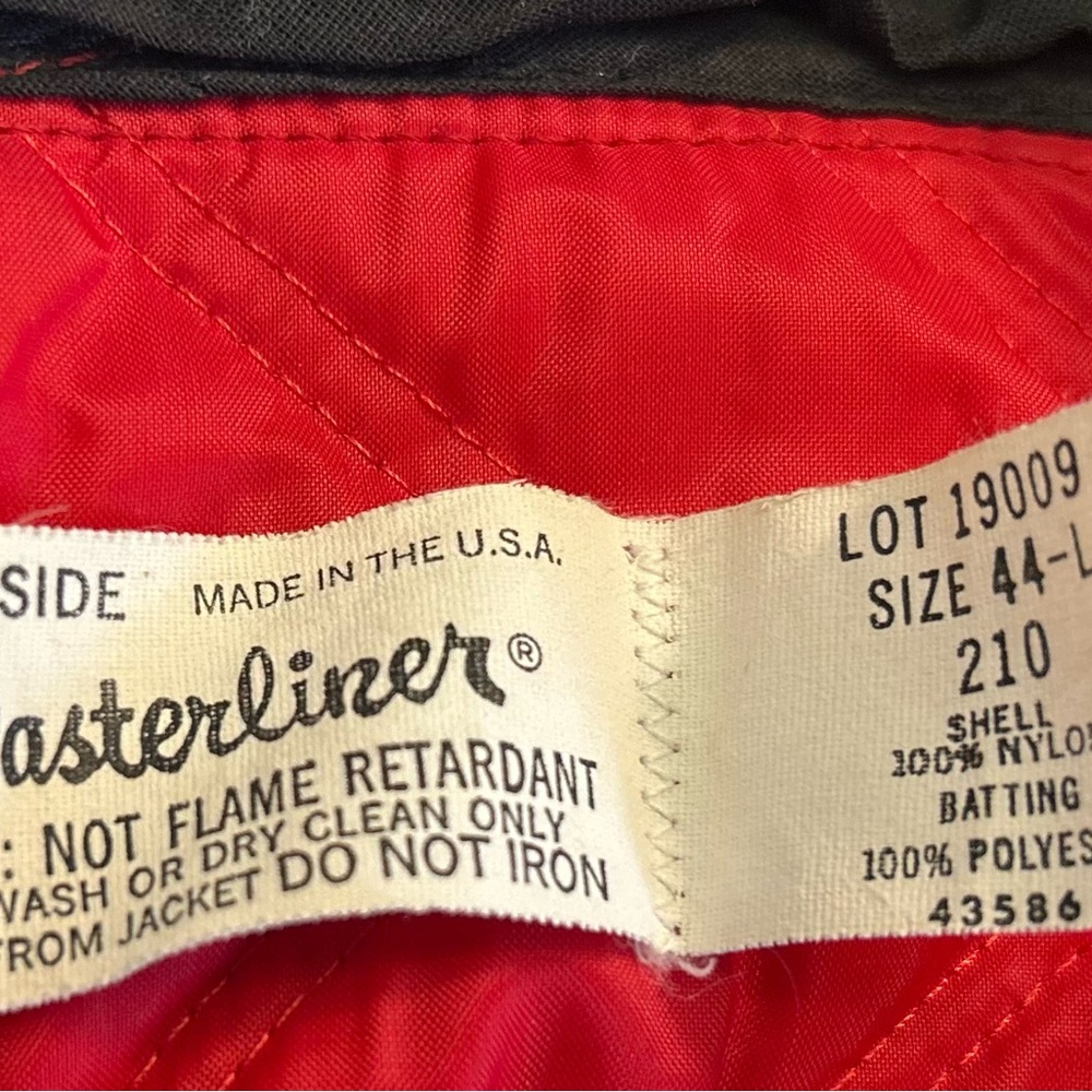 Pendleton Dark Blue Jacket With Red Interior - image 4